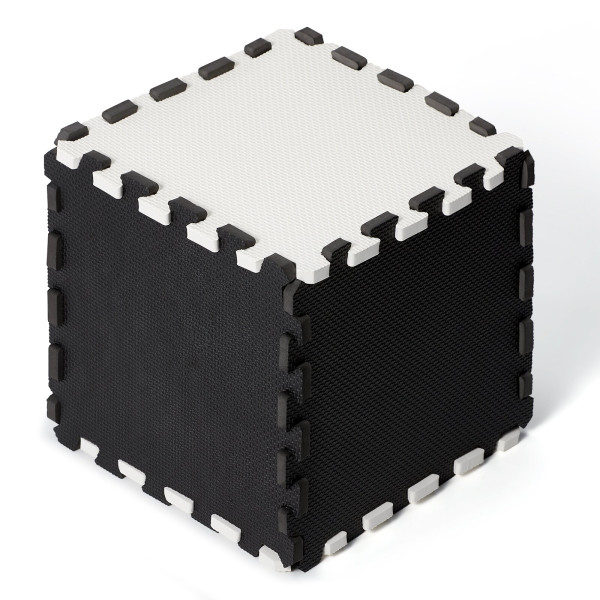 Килимок-пазл Kinderkraft Luno Black, 30 элементов (KKMLUNOBLK0000)