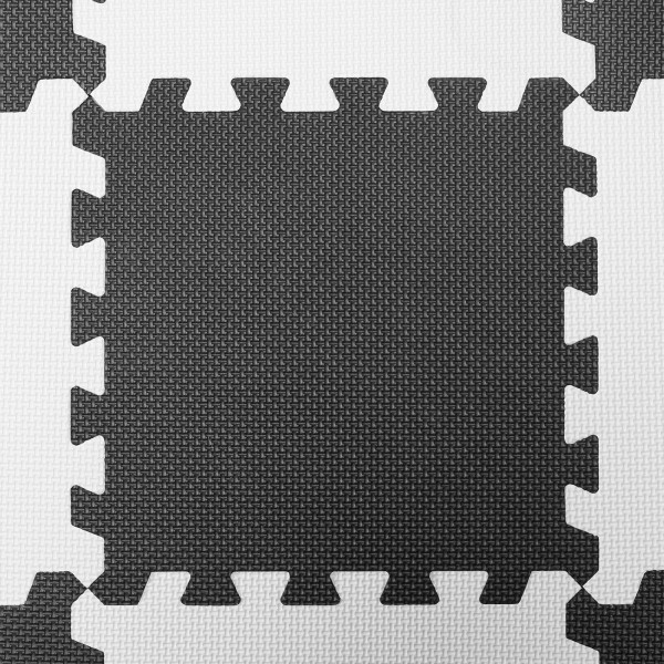 Килимок-пазл Kinderkraft Luno Black, 30 элементов (KKMLUNOBLK0000)