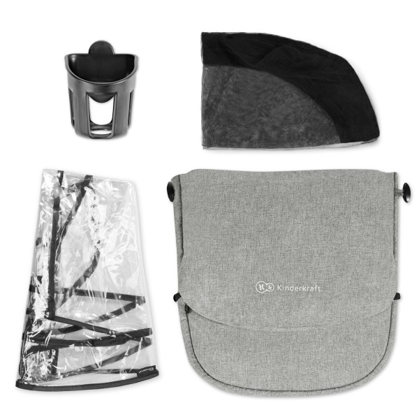 Универсальная коляска 3 в 1 Kinderkraft Xmoov Black (KKWXMOVBLK3000)