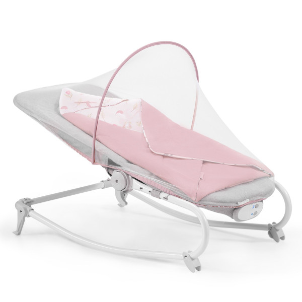 Шезлонг-качалка Kinderkraft Felio 2020 Peony Rose (KKBFELOPNK000N)