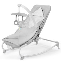 Шезлонг-качалка Kinderkraft Felio 2020 Stone Grey (KKBFELOGRY000N)