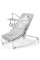 Шезлонг-качалка Kinderkraft Felio 2020 Stone Grey (KKBFELOGRY000N)