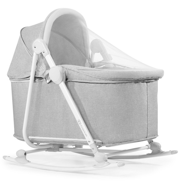 Шезлонг-качалка 5 в 1 Kinderkraft Unimo 2020 Stone Grey (KKBUNIOGRY000N)