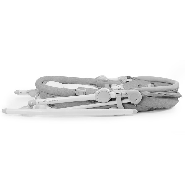 Шезлонг-качалка 5 в 1 Kinderkraft Unimo 2020 Stone Grey (KKBUNIOGRY000N)