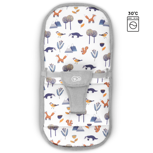 Шезлонг-качалка 5 в 1 Kinderkraft Unimo 2020 Forest Yellow (KKBUNIOYEL000N)