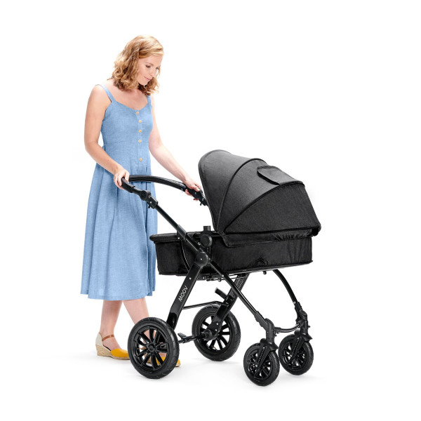 Универсальная коляска 3 в 1 Kinderkraft Moov Black (KKWMOOVBLK00NC)