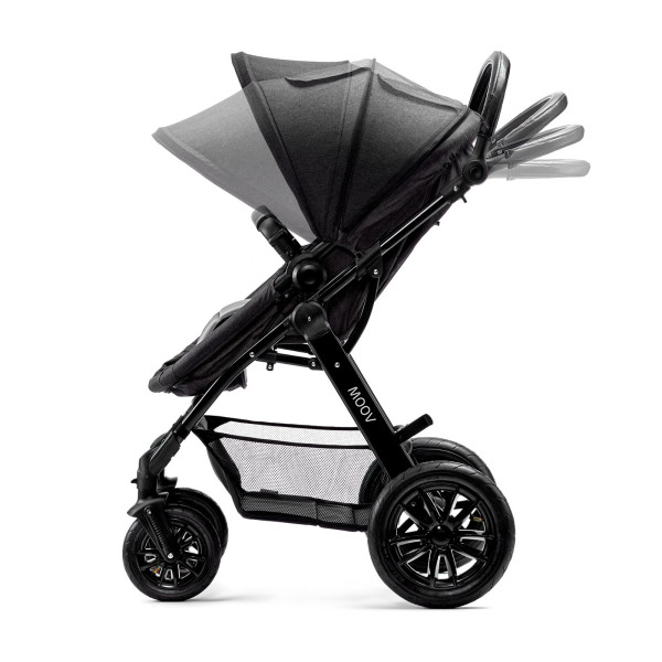 Универсальная коляска 3 в 1 Kinderkraft Moov Black (KKWMOOVBLK00NC)