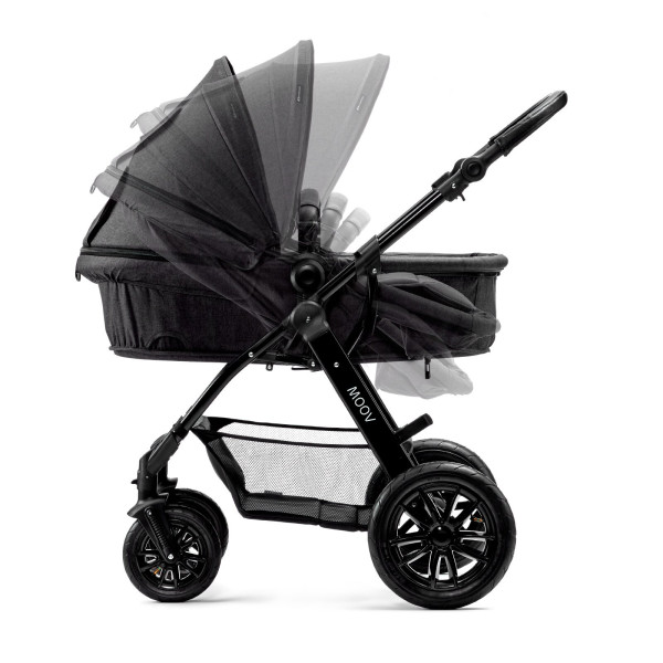 Универсальная коляска 3 в 1 Kinderkraft Moov Black (KKWMOOVBLK00NC)