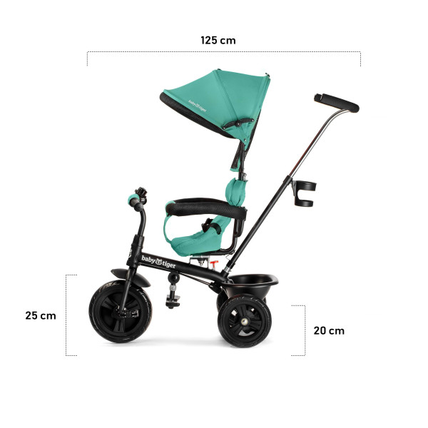 Трехколесный велосипед Babytiger Fly Green (BTRFLYGREB0000)
