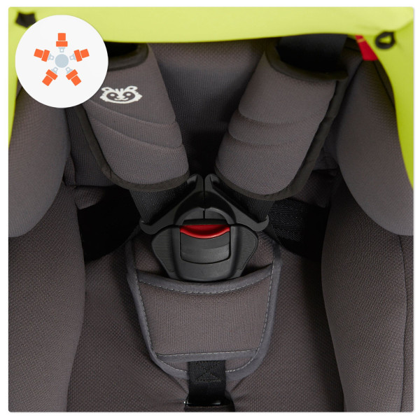 Автокресло Babytiger Mali Lime (BTFMALILIM0000)