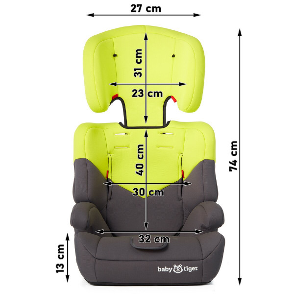 Автокресло Babytiger Mali Lime (BTFMALILIM0000)