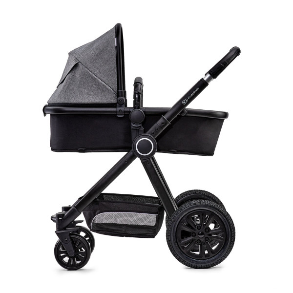 Универсальная коляска 3 в 1 Kinderkraft Veo Black/Gray (KKWVEOBLGR3000)