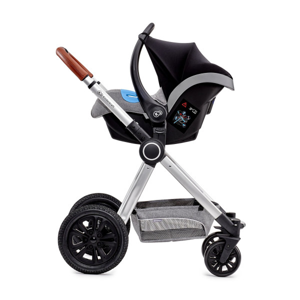 Универсальная коляска 3 в 1 Kinderkraft Veo Gray.