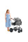 Универсальная коляска 3 в 1 Kinderkraft Veo Gray.