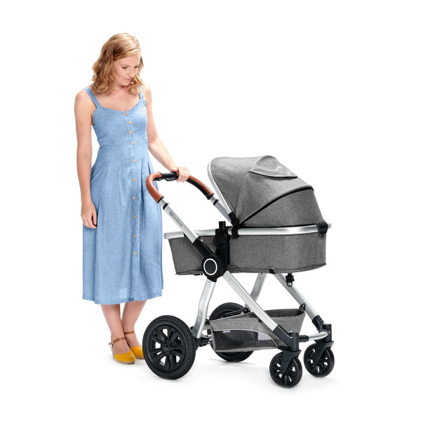 Универсальная коляска 3 в 1 Kinderkraft Veo Gray.