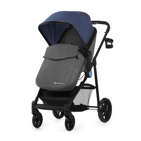 Универсальная коляска 3 в 1 Kinderkraft Juli Denim.
