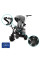 Трехколесный велосипед Kinderkraft Easytwist Platinum Grey (KKRETWIGRY0000)
