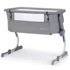 Приставная кровать-люлька Kinderkraft Uno Up Gray (KKLUNOGRYM000N)