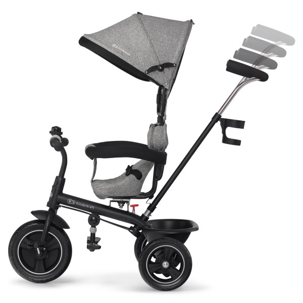 Трехколесный велосипед Kinderkraft Freeway Grey Melange (KKRFRWAGRY0000)