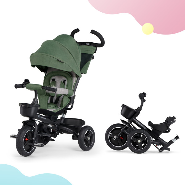 Трехколесный велосипед Kinderkraft Spinstep Pastel Green (KRSPST00GRE0000)