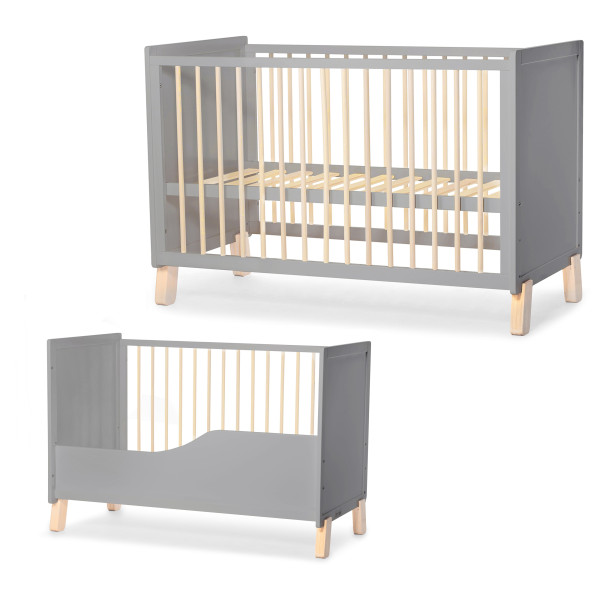 Детская кроватка Kinderkraft Nico Gray (KKHNICOGRY000N)