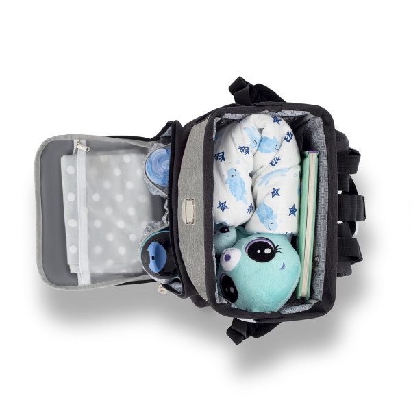 Рюкзак для мамы Kinderkraft Molly Black (KKAMOLLBLK0000)