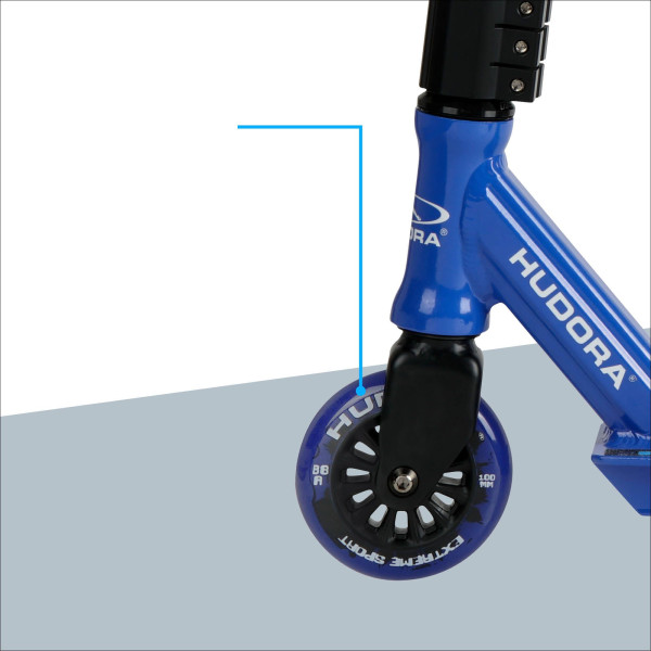 Трюковой самокат Hudora Stunt Scooter XQ-12 Blue (14025/01)