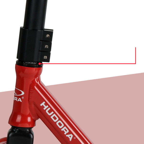 Трюковой самокат Hudora Stunt Scooter XQ-13 Red (14026/01)