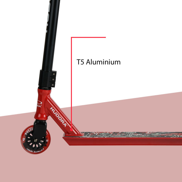 Трюковой самокат Hudora Stunt Scooter XQ-13 Red (14026/01)