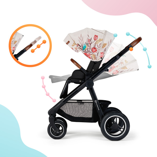 Универсальная коляска 2 в 1 Kinderkraft Everyday Bird (KSEVER00BIR2000)