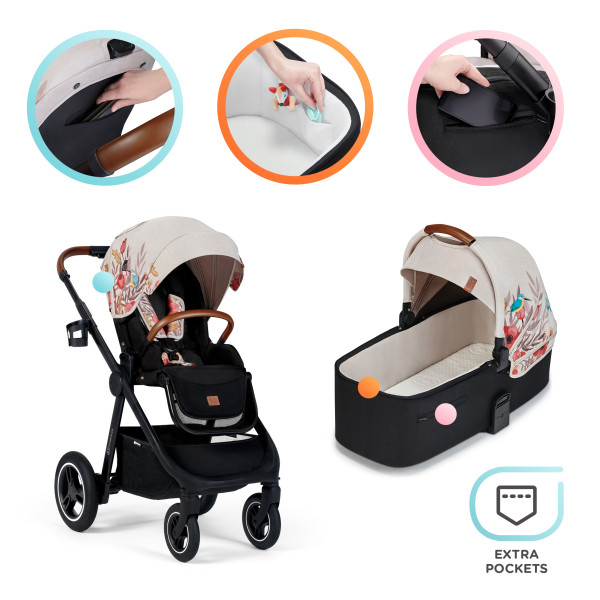 Универсальная коляска 2 в 1 Kinderkraft Everyday Bird (KSEVER00BIR2000)