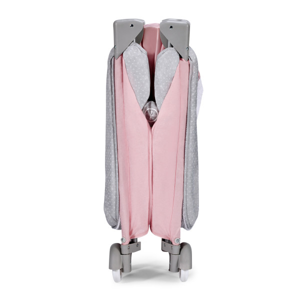 Кровать-манеж Kinderkraft Leody Pink (KCLEOD00PNK0000)