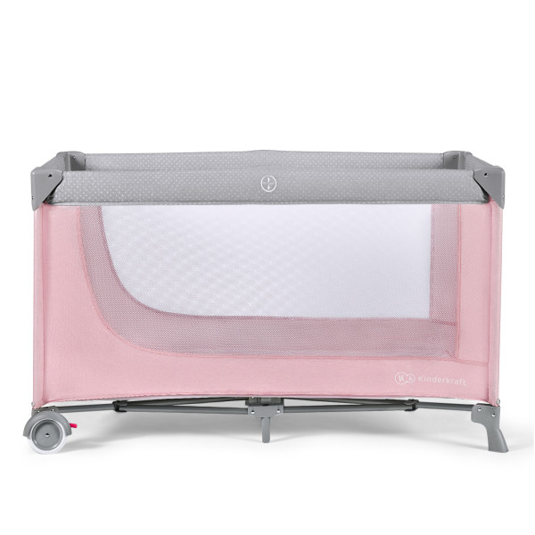 Кровать-манеж Kinderkraft Leody Pink (KCLEOD00PNK0000)