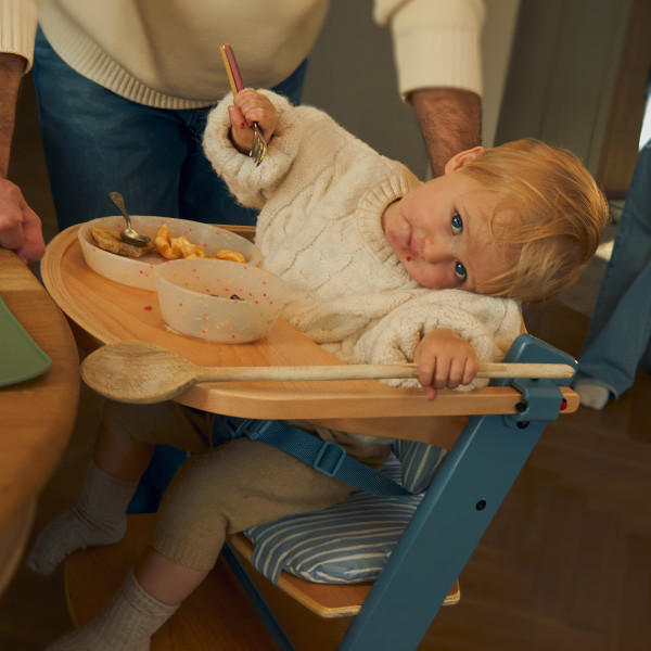 Стульчик для кормления Kinderkraft Enock White Wood (KHENOC0PWHT0000)