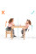 Стульчик для кормления Kinderkraft Enock White Wood (KHENOC0PWHT0000)