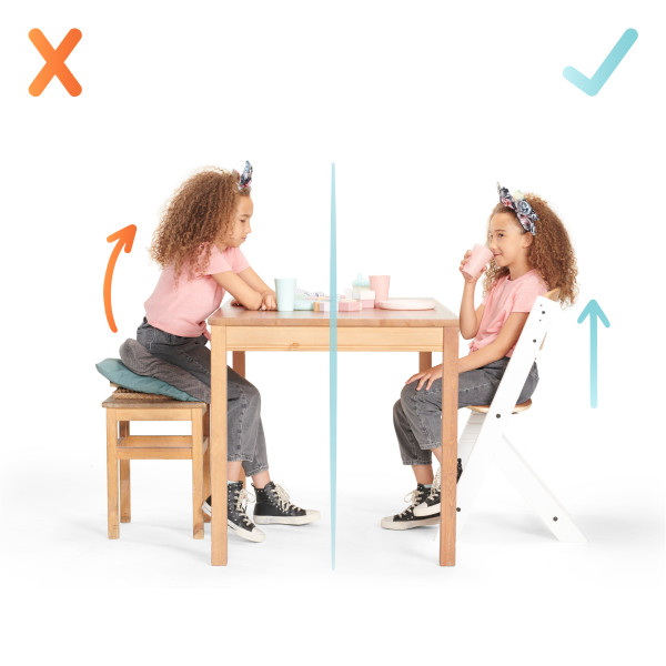 Стульчик для кормления Kinderkraft Enock White Wood (KHENOC0PWHT0000)