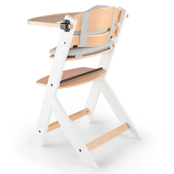 Стульчик для кормления Kinderkraft Enock White Wood (KHENOC0PWHT0000)