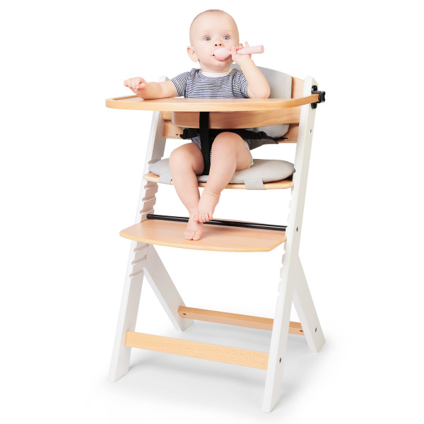 Стульчик для кормления Kinderkraft Enock White Wood (KHENOC0PWHT0000)