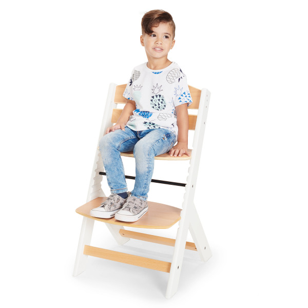 Стульчик для кормления Kinderkraft Enock White Wood (KHENOC0PWHT0000)