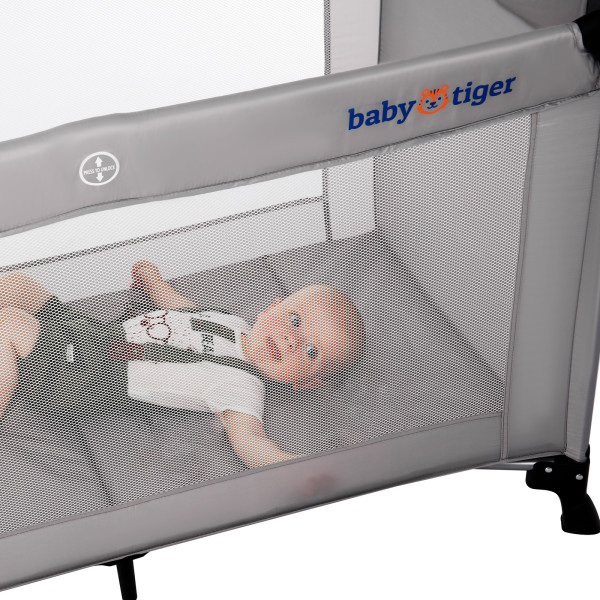 Кровать-манеж Babytiger Viki Grey (BLVIKI00GRY0000)