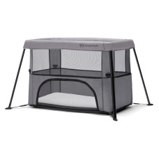 Кровать-манеж 2 в 1 Kinderkraft Movi Grey (KCMOVI00GRY0000)