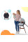 Стульчик для кормления 2 в 1 Kinderkraft Finix Grey (KHFINIX0GRY0000)