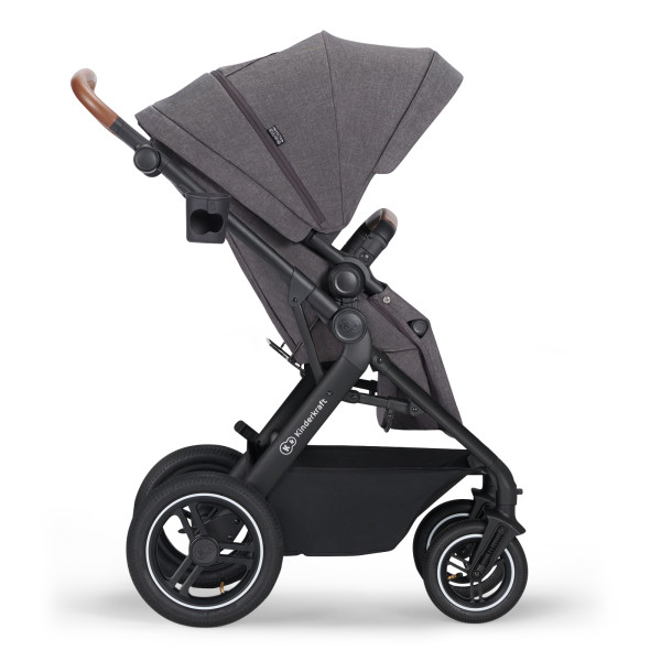 Универсальная коляска 3 в 1 Kinderkraft B-Tour Ash Gray.