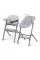 Стульчик для кормления с шезлонгом Kinderkraft Igee Calmee Cloudy Grey (KHIGCA00GRY0000)