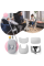 Стульчик для кормления с шезлонгом Kinderkraft Igee Calmee Cloudy Grey (KHIGCA00GRY0000)