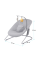 Шезлонг-качалка Kinderkraft Calmee Grey (KBCALM00GRY0000)