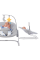 Шезлонг-качалка Kinderkraft Calmee Grey (KBCALM00GRY0000)