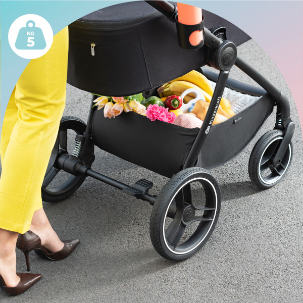 Универсальная коляска 2 в 1 Kinderkraft Nea Deep Grey.