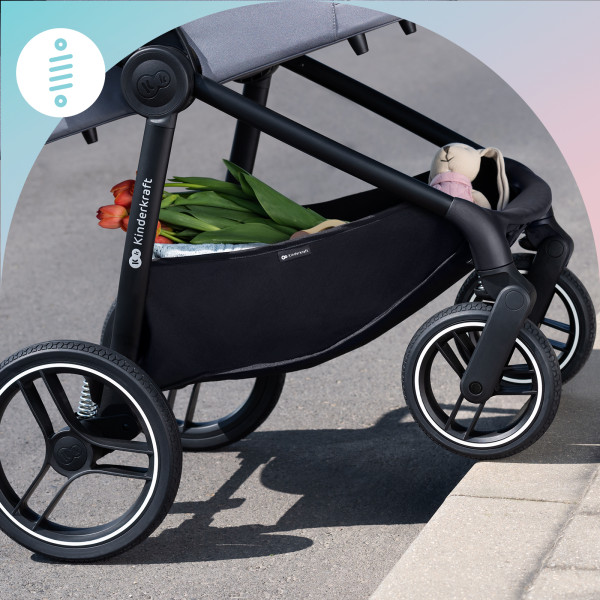 Универсальная коляска 2 в 1 Kinderkraft Nea Deep Grey.