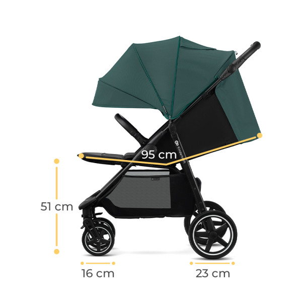 Прогулочная коляска Kinderkraft Route Green (KSROUT00GRE0000)